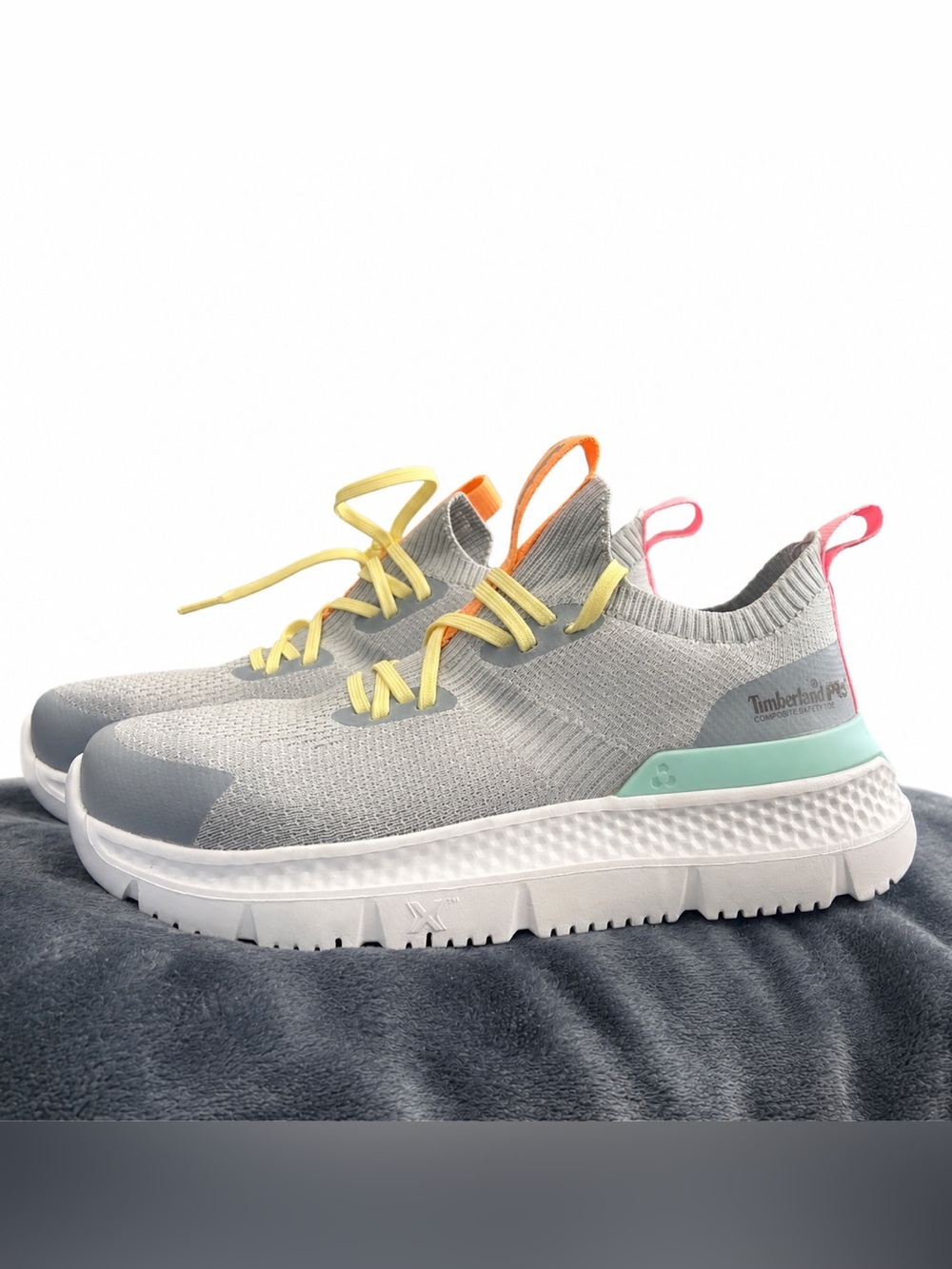 Timberland PRO Setra Knit Safety Toe Sneakers Womens 6.5 Work Shoes Lightweight